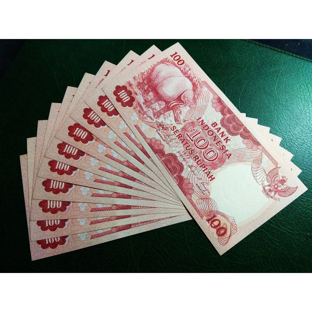 Uang Kuno 100 Rupiah Th.1977 Gress