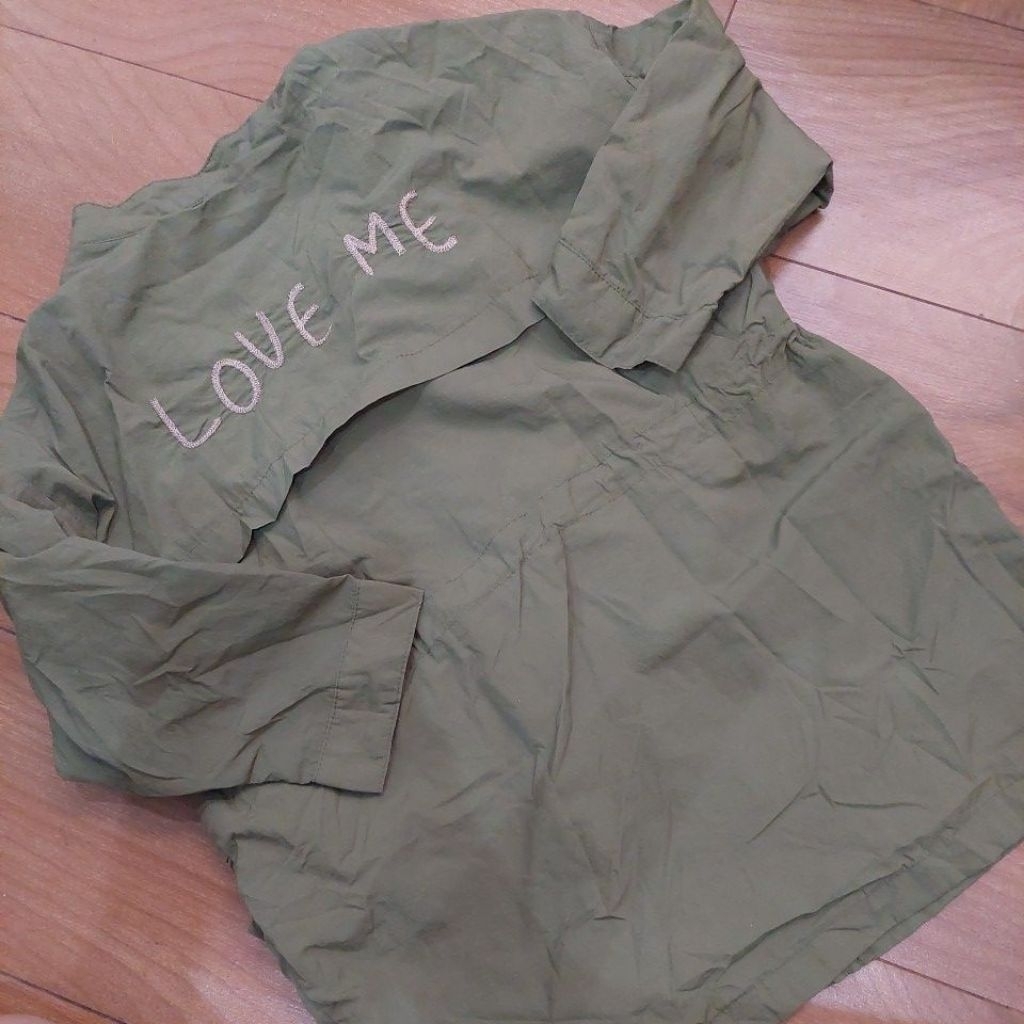 JAKET ANAK MOIMOLN MOI ORIGINAL LOVE ARMY PL CANTIK COAT