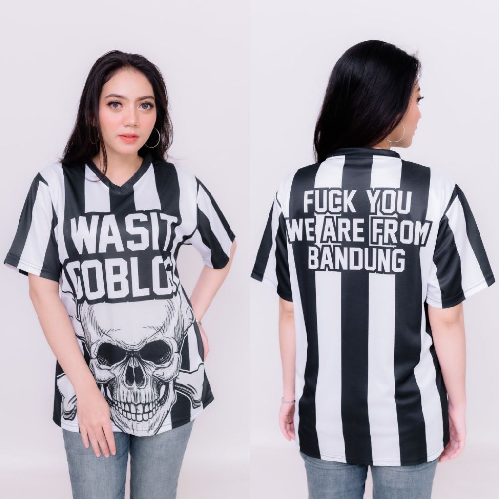 Baju Jersey Persib Bandung Wasit G*blog Casual Pria Wanita Dewasa