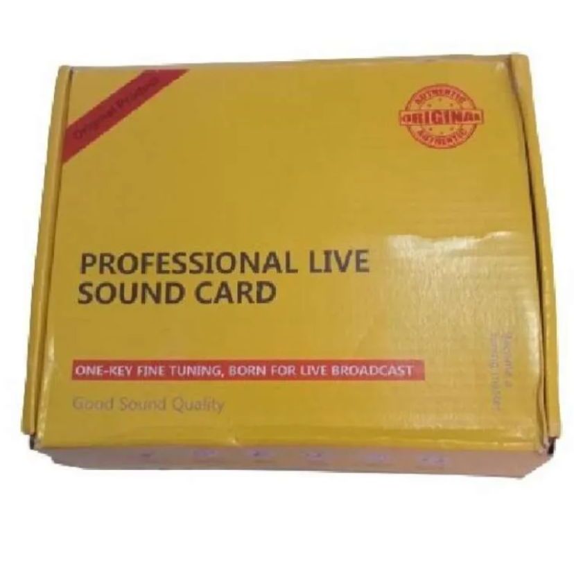 PROFESSIONAL LIVE SOUND CARD