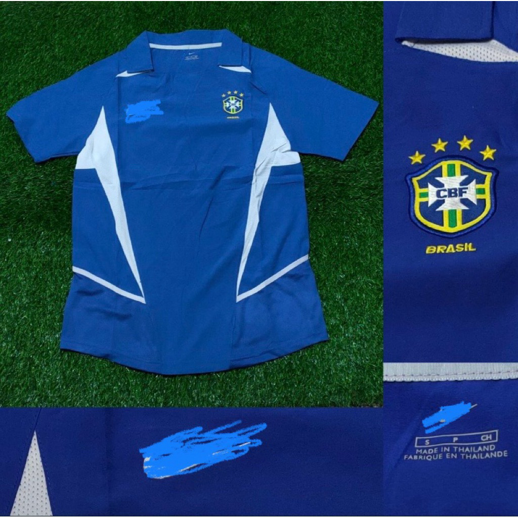 Jersey Kaos Baju Sepak Bola Timnas Tim Nasional Brazil Brasil Brazilia Brasilia Home Away 3rd Third 