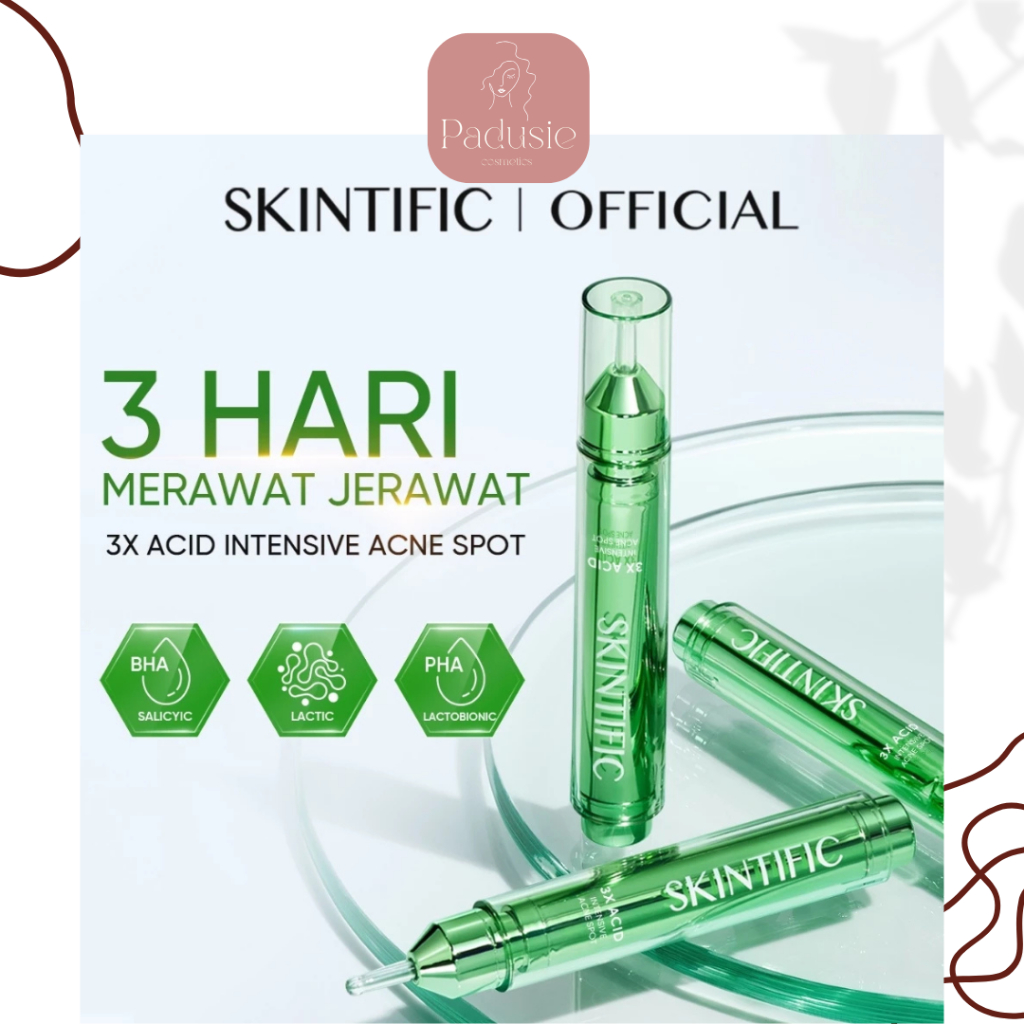 SKINTIFlC - 3X Acid Intensive Acne Spot Gel 11g | Acne Treatment Spot Gel Acne Spot Dark Spot Menyam