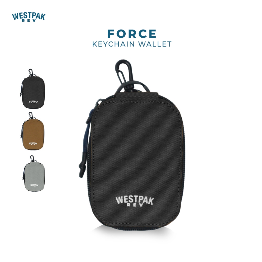 Westpak REV Force - Gantungan Kunci, Gantungan Tas, Dompet STNK Pria/Wanita, Dompet Gantung