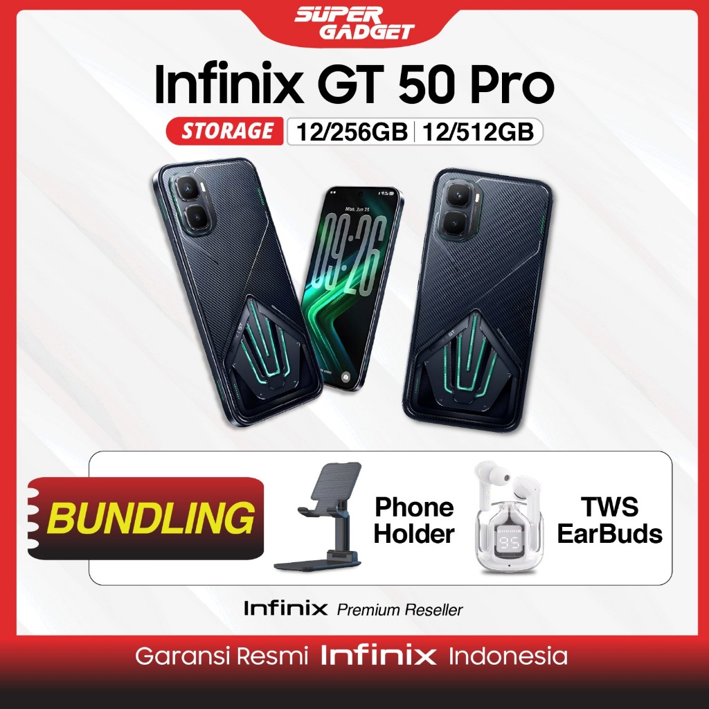 Infinix GT 50 Pro 5G 12/256 12/512 GB RAM 12GB 256GB 512GB GT50 HP Gaming Android
