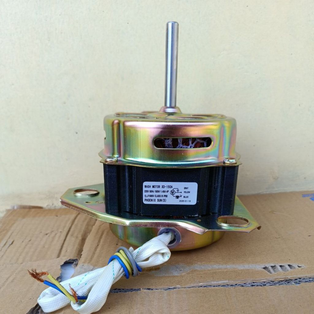 Dinamo Wash Mesin Cuci polytron 2tabung 150w XD-150A Original