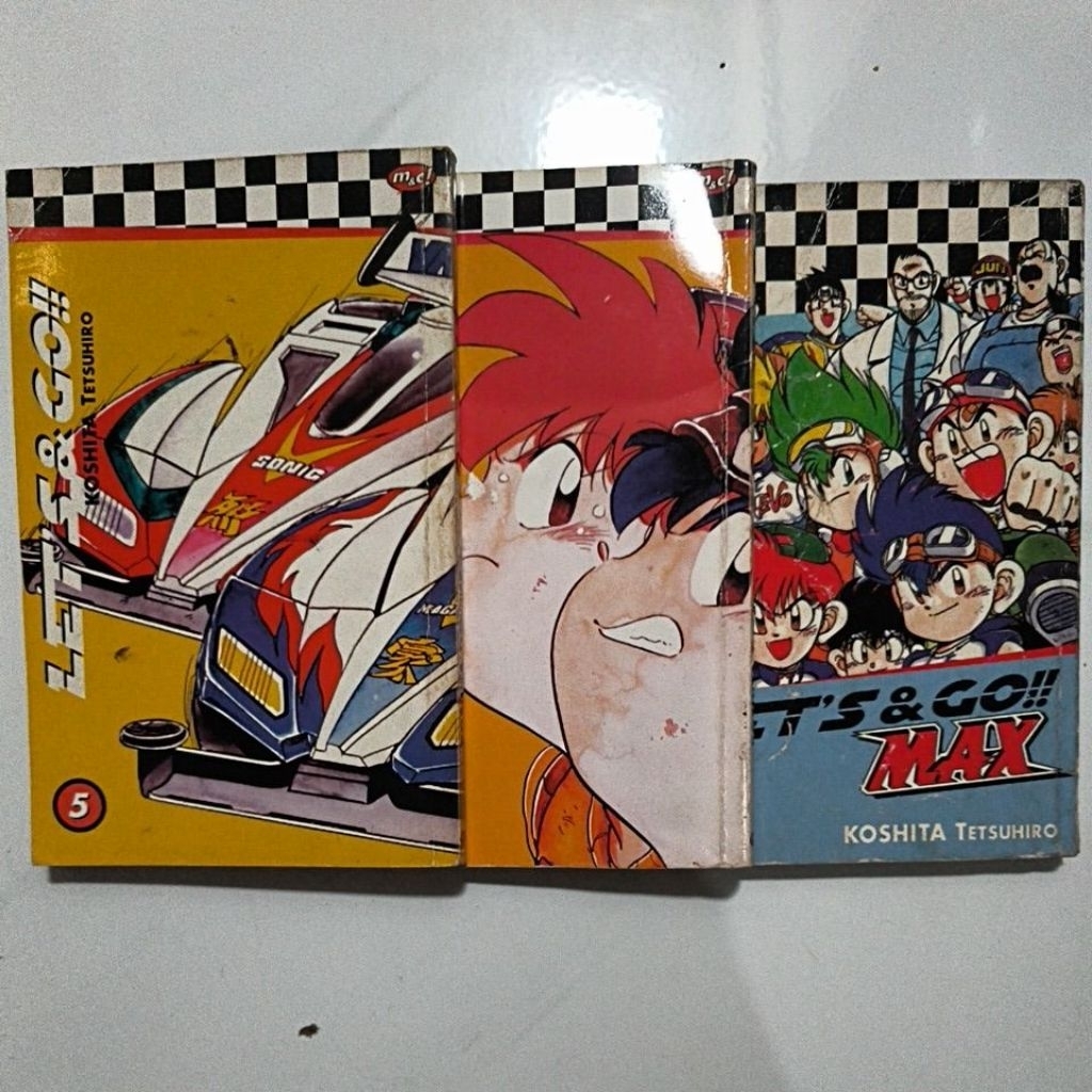 komik lets & go koshita tetsuhiro bekas