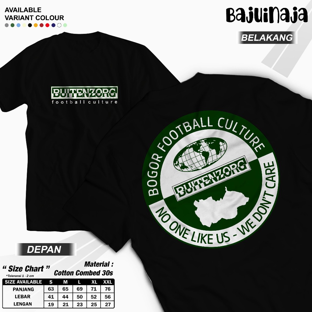 Kaos T Shirt Napapjri Bogor (BUITENZORG) Casual Footbaall
