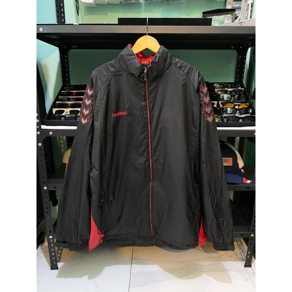 Windbreaker jacket Outdoor hidden hoodie Hummel Authentic