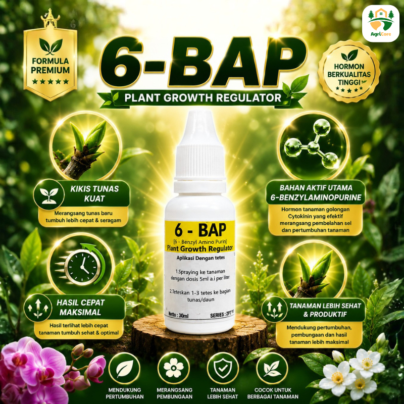 Hormon Pembungaan Anggrek 6-BAP 30ml – ZPT Perangsang Bunga & Tunas Anggrek