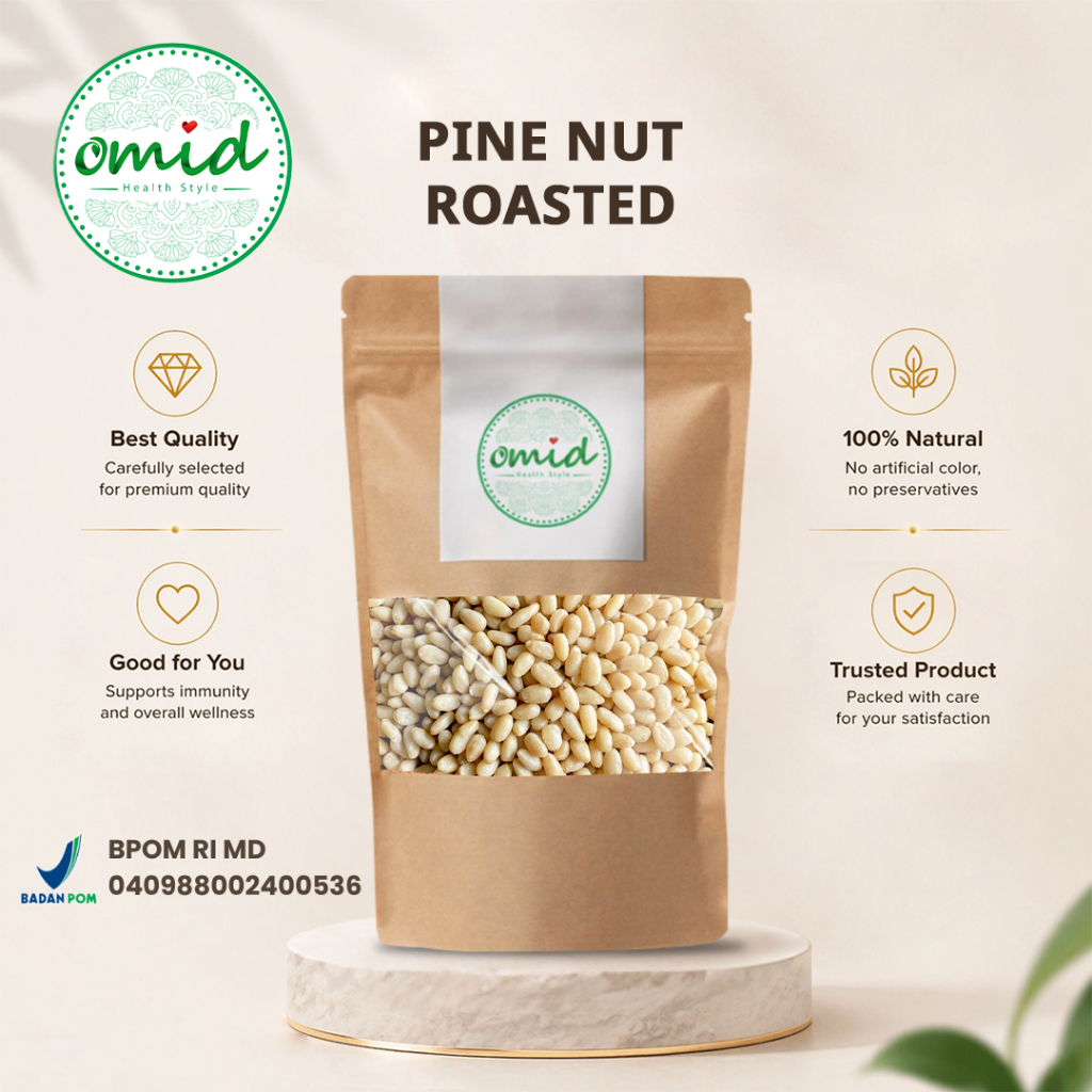 Roasted Pine Nuts | Kacang Pinus Panggang