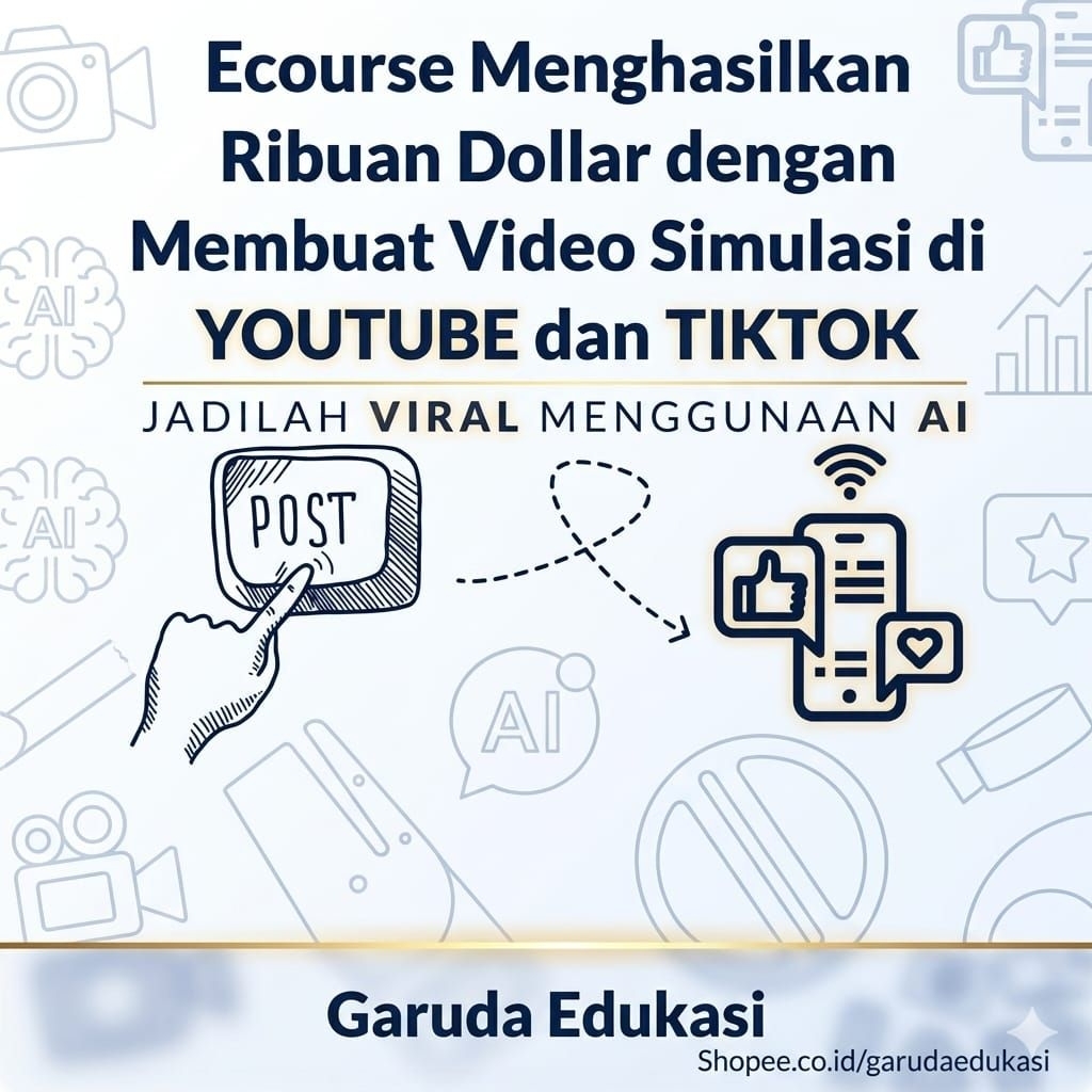 Full Materi Menghasilkan Ribuan Dollar dengan Membuat Video Simulasi di YOUTUBE dan TIKTOK