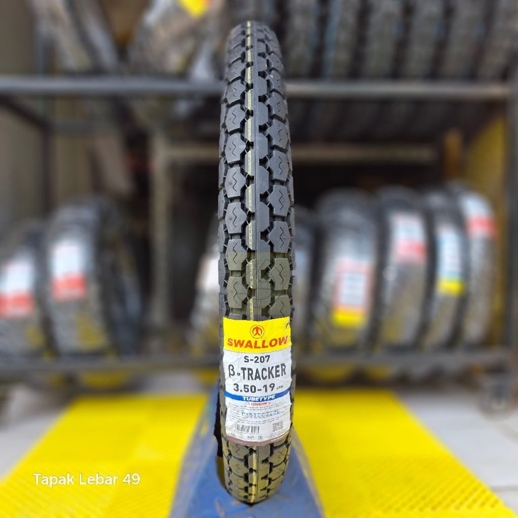Ban CLASSIC B-Tracker 3.50-19 3.50 Ring 19 Setara 100/90-19 57P Universal Tubetype Ban SWALLOW S207 