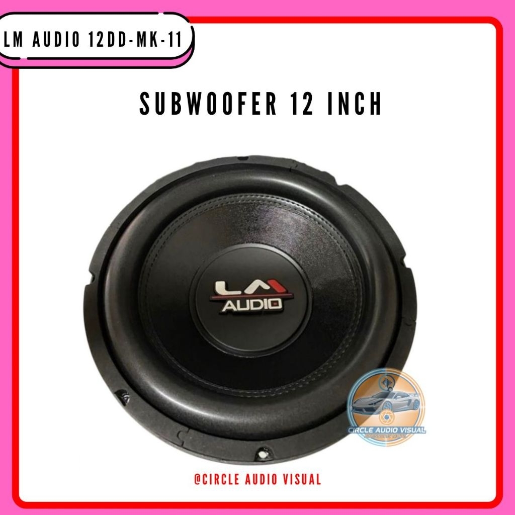 SUBWOOFER LM AUDIO LM 1DD MK II 12 INCH/ LM AUDIO