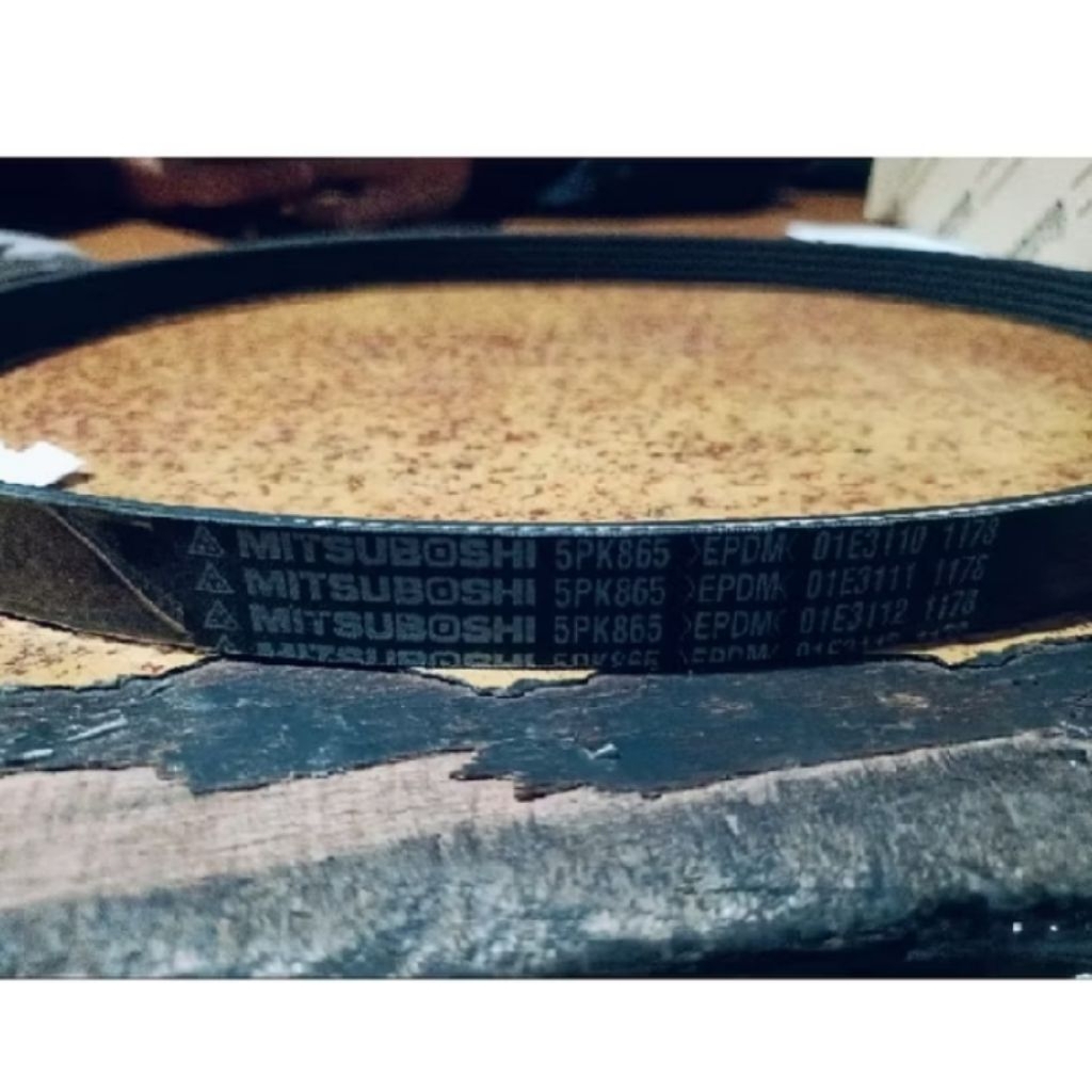 V belt  alternator kijang kapsul epi krista 2000cc 5pk-865 ukuran 5pk-865