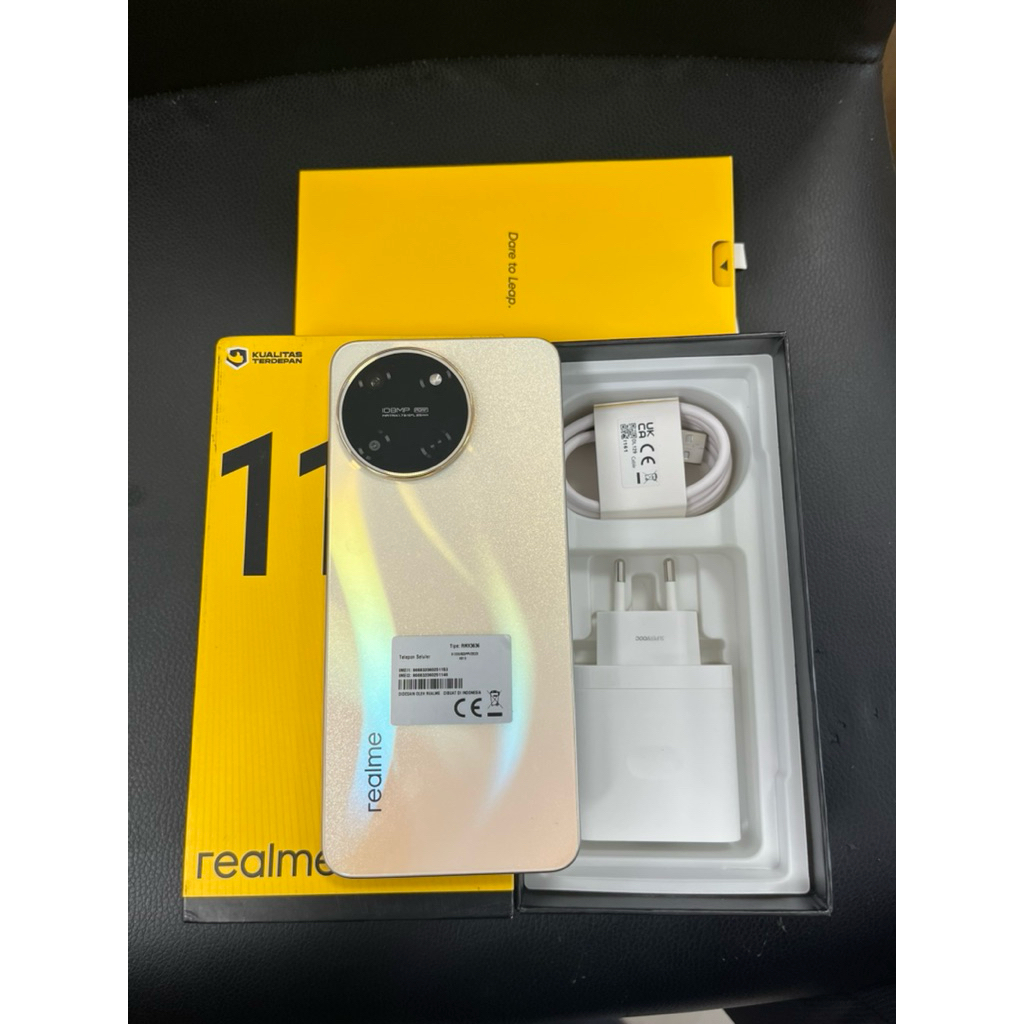 Realme 11 4G 8/256gb fullset second siap pakai