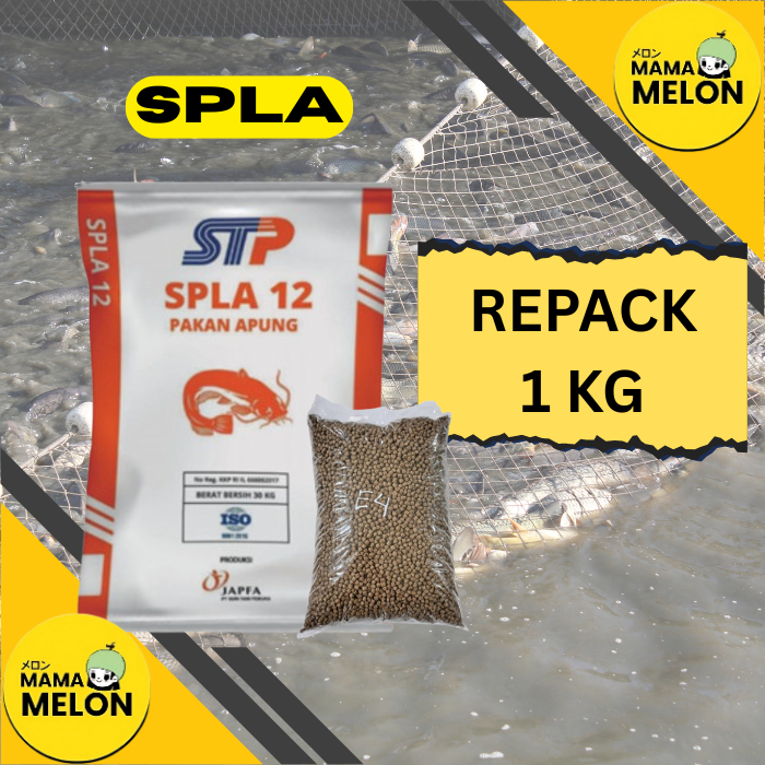 PAKAN IKAN MERK JAPFA STP SPLA 12-1 REPACK 1 KG