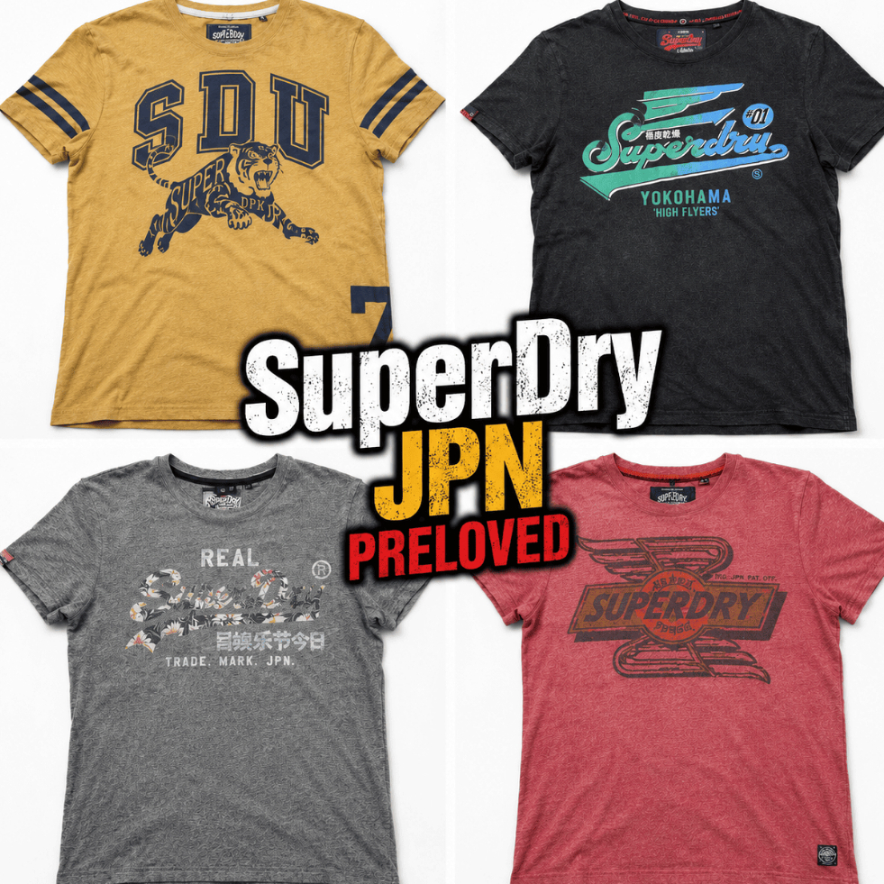 Second Brand Sortiran SuperDry T-shirt All 70k "22 Model"