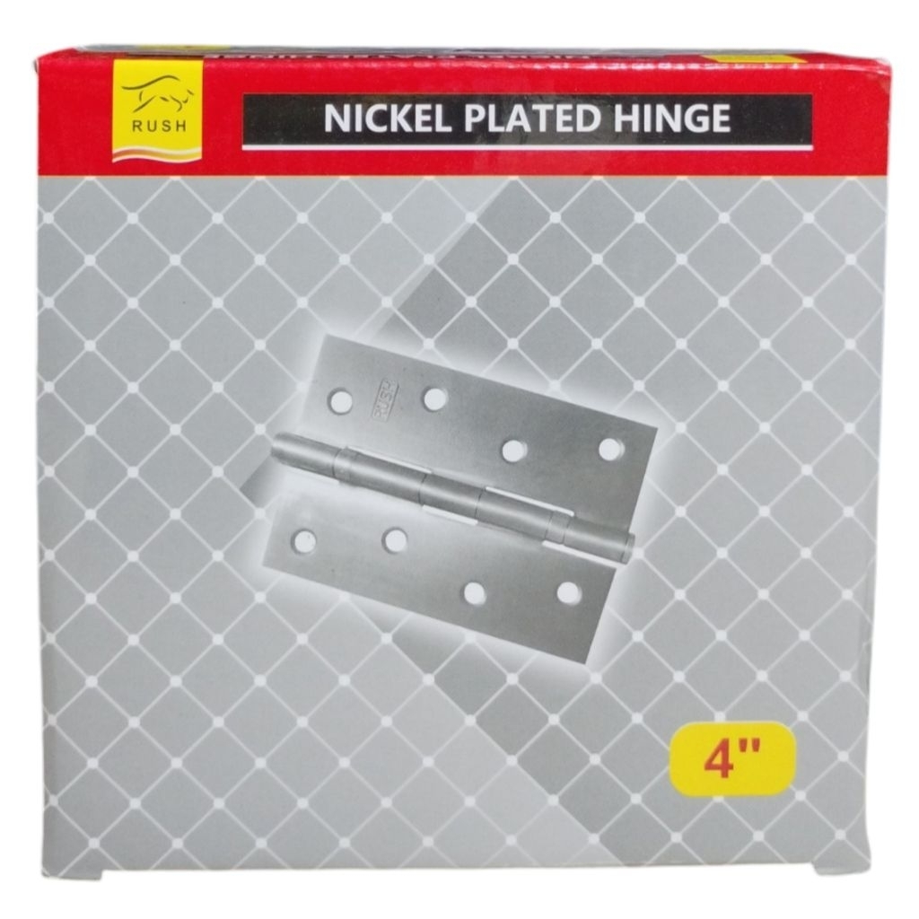 ENGSEL NILON RUSH NIKEL 4" ENGSEL PINTU 4 INCHI