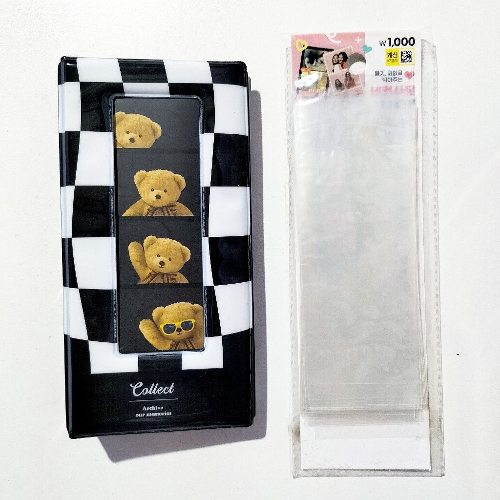 Collection Book Daiso Korea Photo Album 4 Cut + 22 sleeve