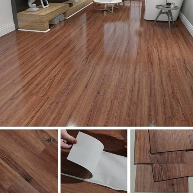 Vinyl Sticker Lantai Kayu Premium Vynil Lantai PVC High Quality / Vinyl Stiker Lantai Motif Kayu Pre