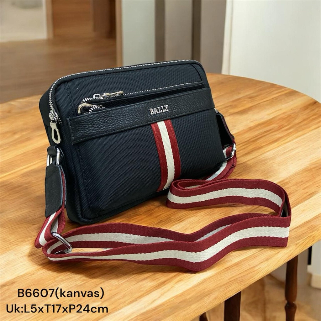 Tas selempang bally nylon vip