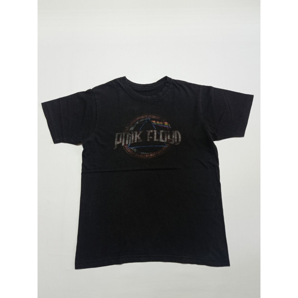 Kaos Band Pink Floyd Official Merchandise Warna Hitam Size M Second Brand Pink Floyd