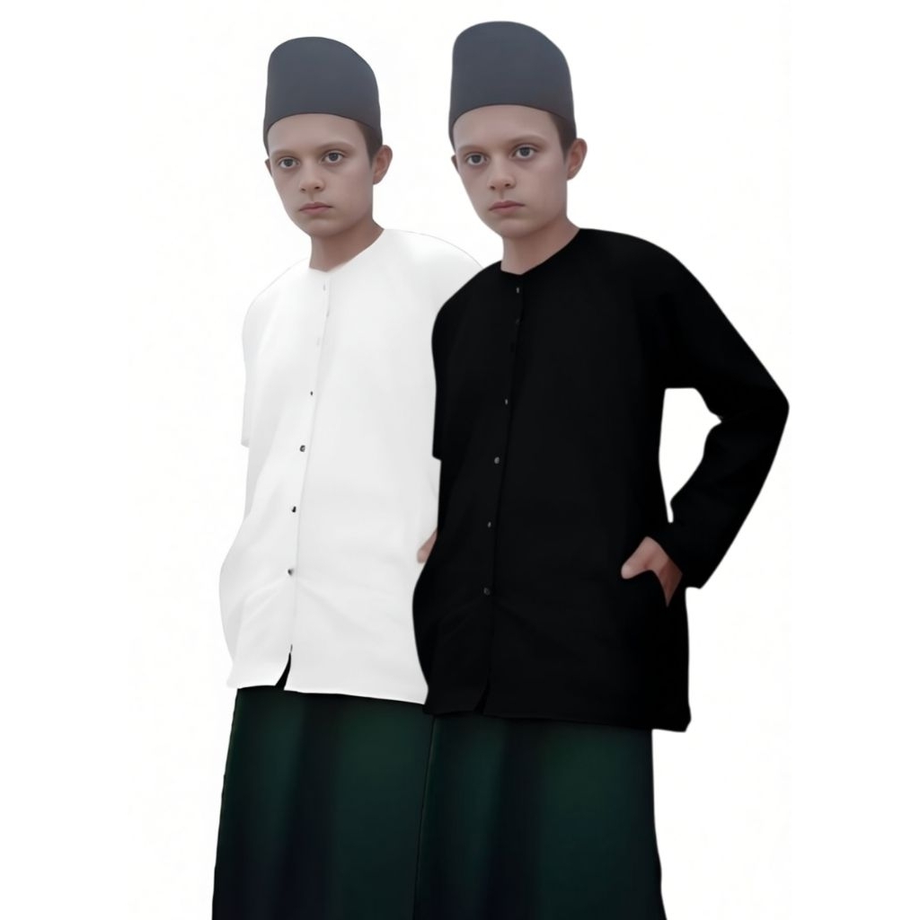 KOKO DEWASA OBLONG / KOKO DEWASA TANPA KERAH / KOKO PANJANG POLOS