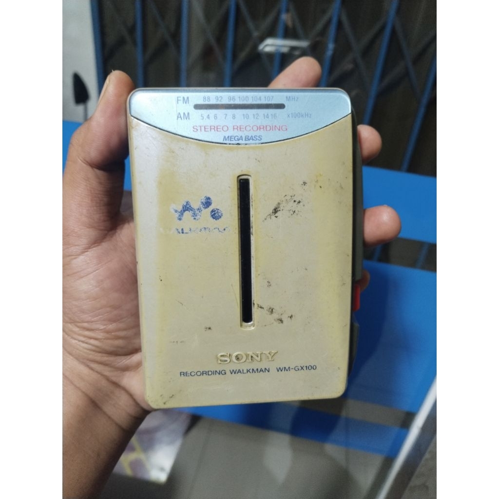 walkman sony wm gx100 off/mati