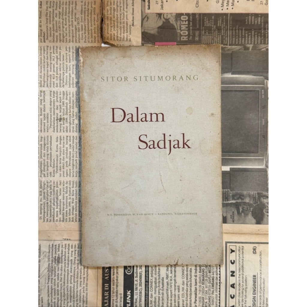 Buku Dalam Sadjak - Sitor Situmorang (1955)