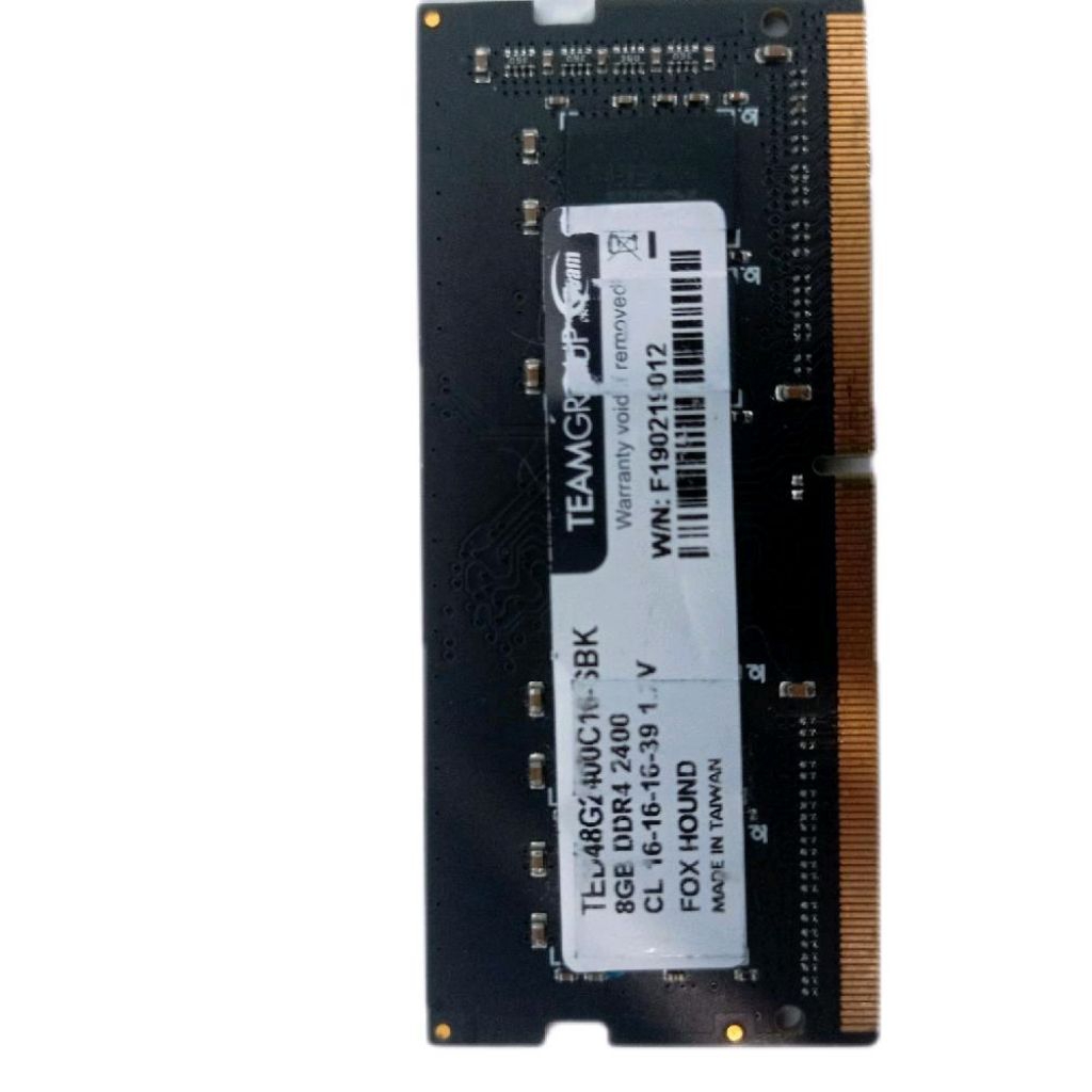 RAM LAPTOP MERK TEAM ELITE 8GB 2400Hz DDR4