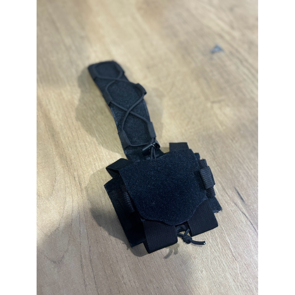 tempat senter helm tactical/case batery helm tactical