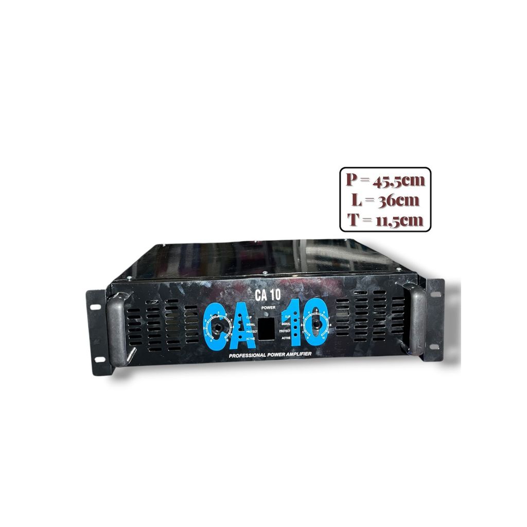 Box Audio Power Amplifier CA10 Hitam ups