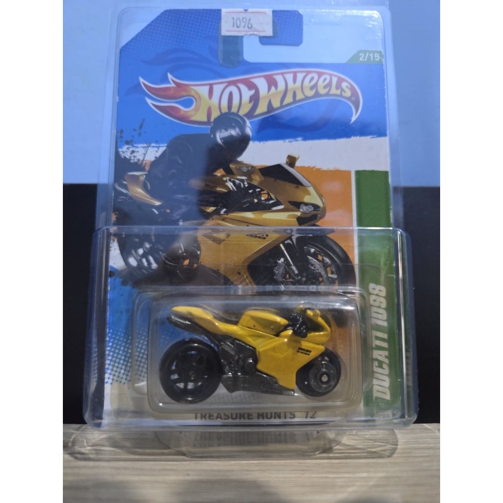 HOT WHEELS Ducati Treasure hunt 2012 LANGKA OLD card lawas
