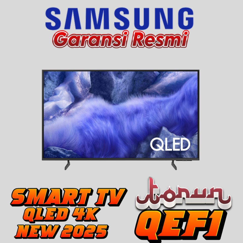 SAMSUNG 75QEF1AKXXD QLED TV Samsung QA75QEF1AKXXD 75 Inch Smart TV Samsung 75QEF1 Vision Al Smart TV