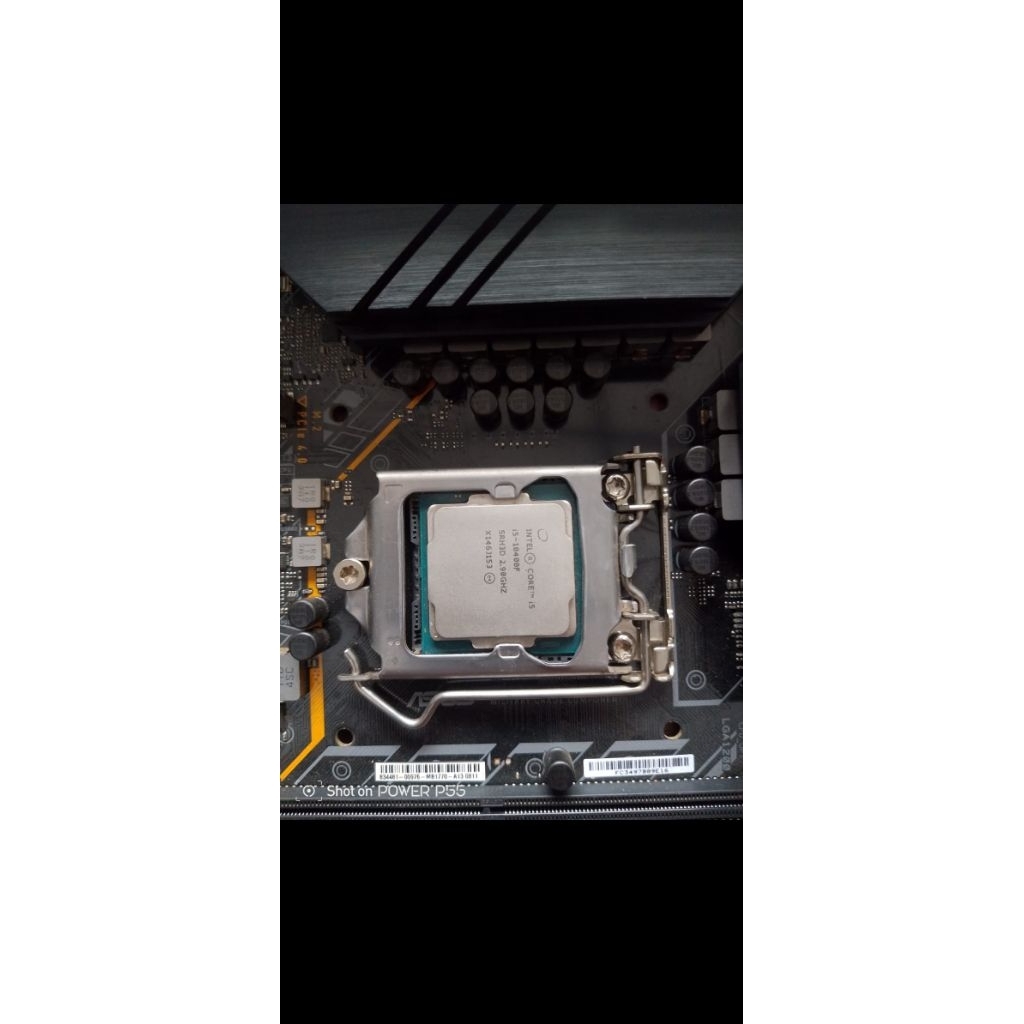 Asus tuf gaming b560m plus wifi Procecor core i5 10400f  + heatsink