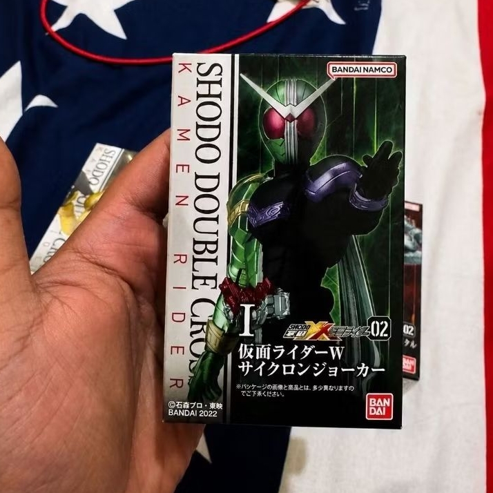 Shodo XX Kamaen Rider 2 : Kamen Rider W Double Joker cyclone