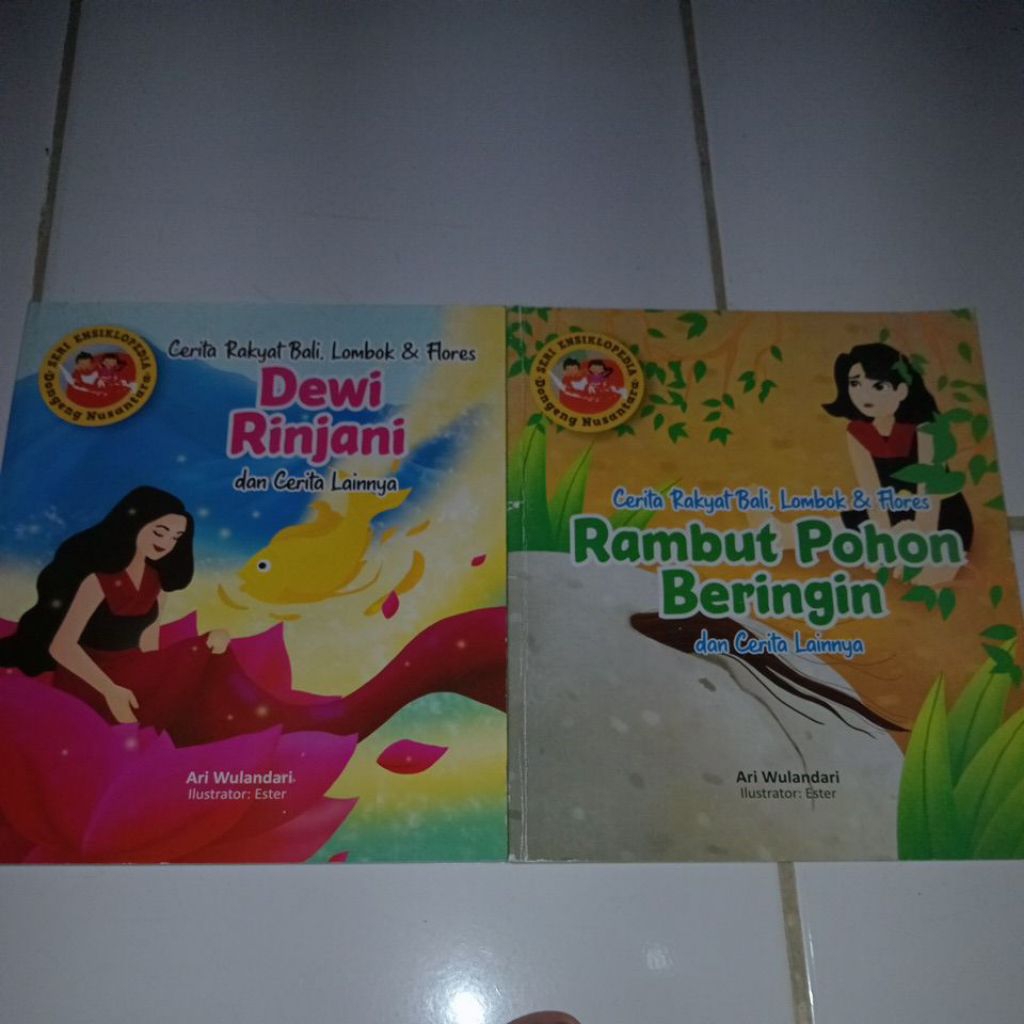 buku seri ensiklopedia dongeng nusantara