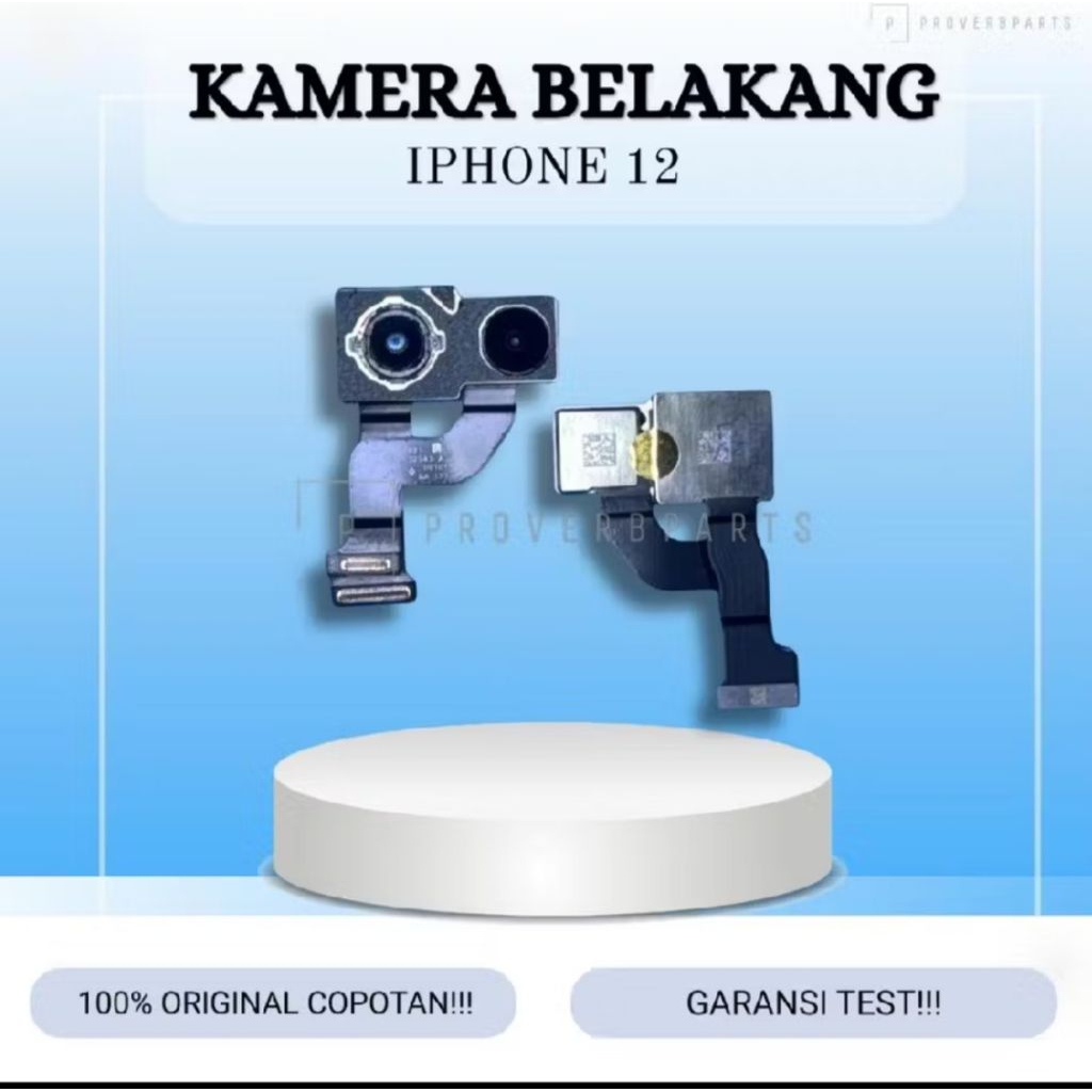 KAMERA BELAKANG IPHONE 12 ORIGINAL COPOTAN