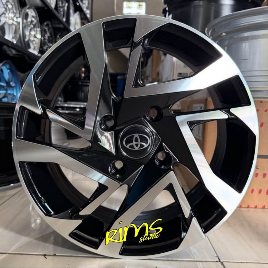 velg mobil ring 15 STANDAR AVANZA pcd 4X114,3 velg racing mobil r15 velg mobil Avanza Xenia v