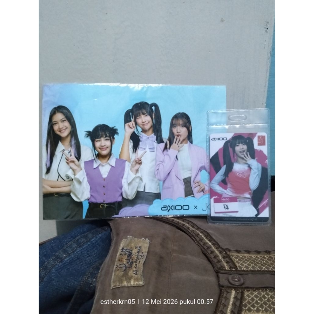 PC PostCard Axioo x JKT48 Official