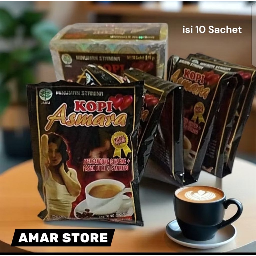 KOPI ASMARA isi 10 Sachet ///100%Original