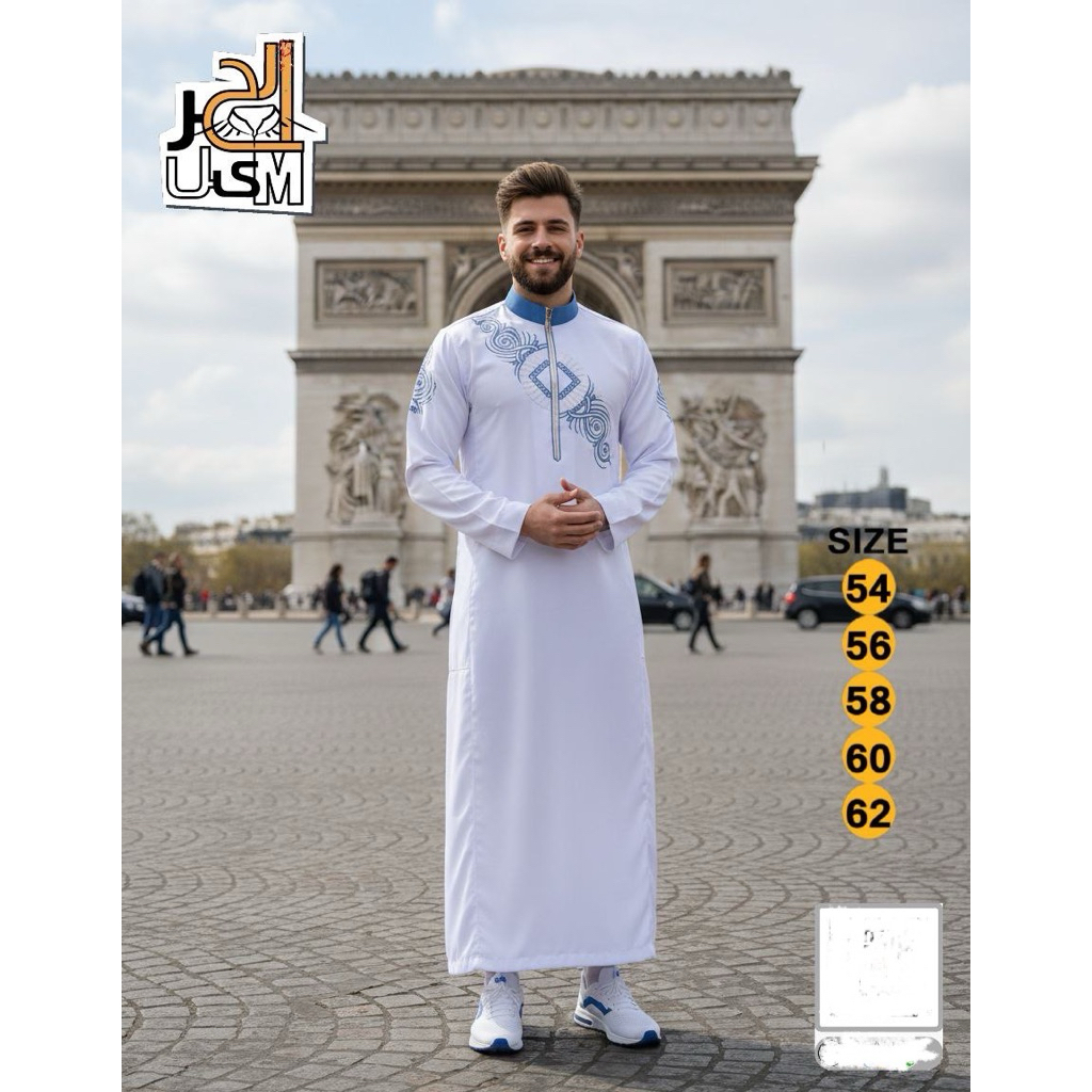 JUBAH PRIA IMPORT MESIR || JUBAH AL HARAMAIN MESIR ORIGINAL