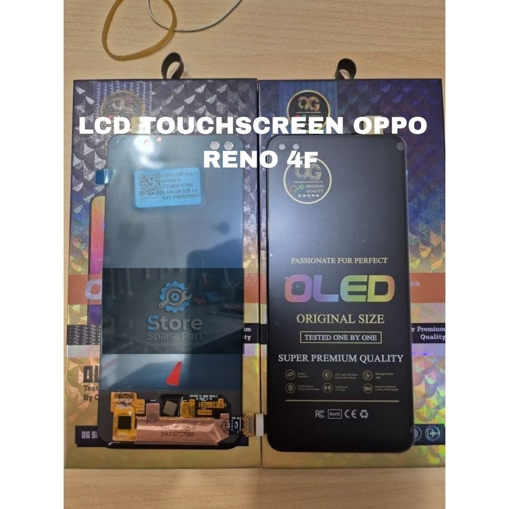 LCD TOUCHSCREEN OPPO RENO 4F OLED/AMOLED ORIGINAL FULLSET
