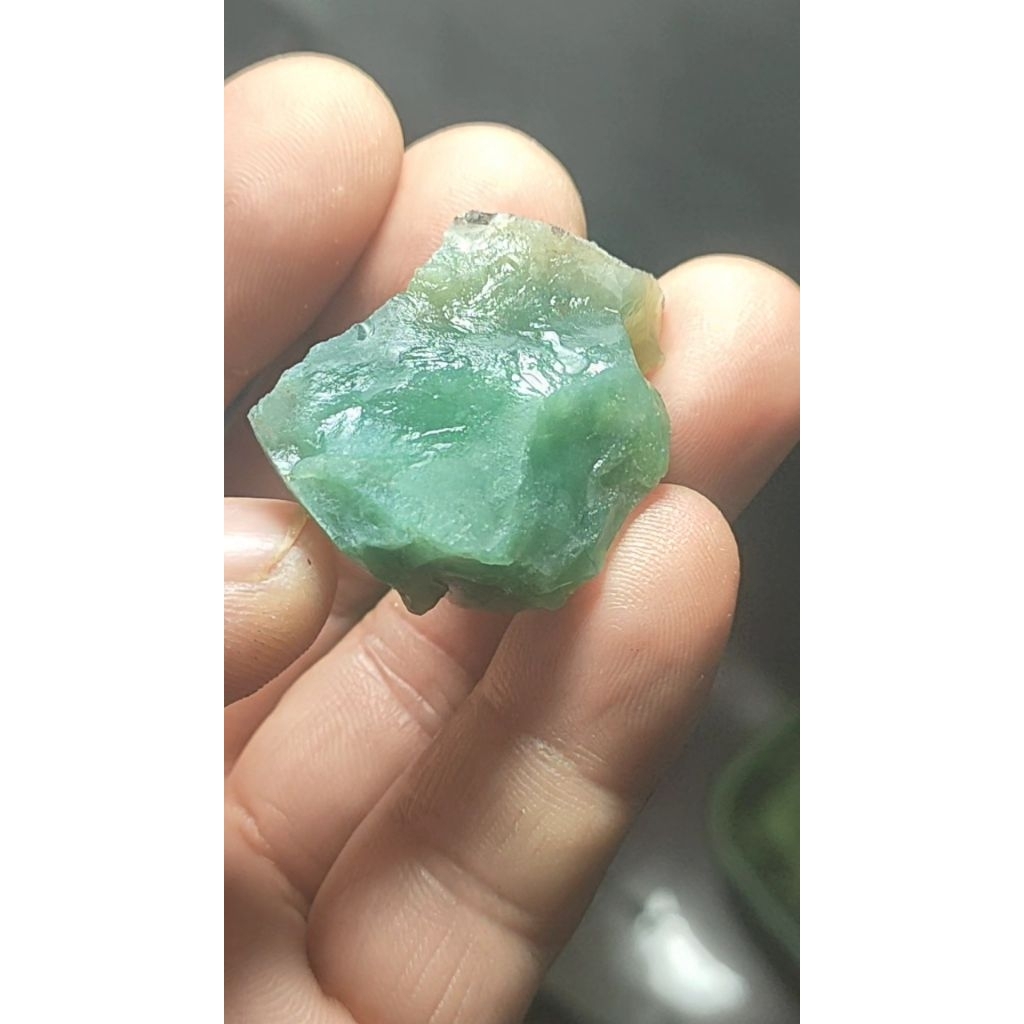 Hijau garut Natural kristal galian garut