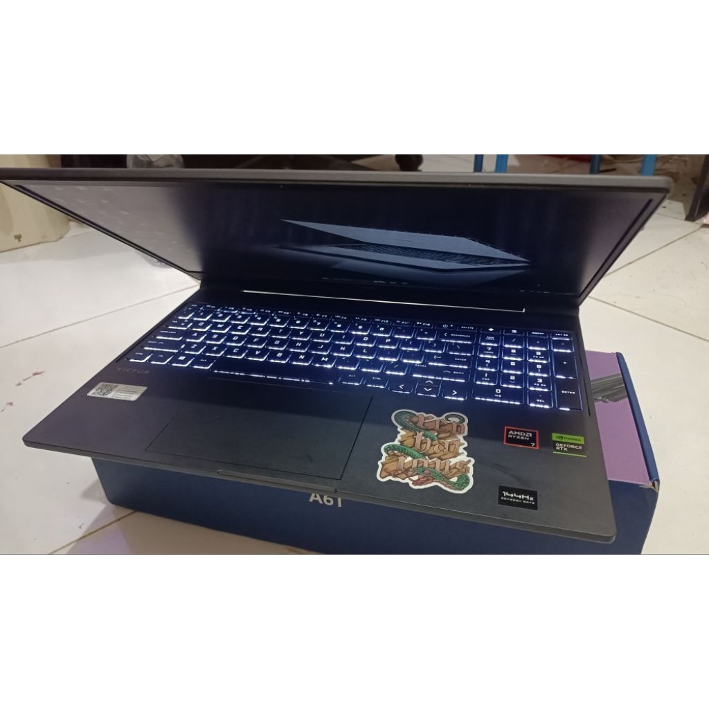 HP VICTUS 15 RYZEN 7 8845HS RTX 4050 6GB