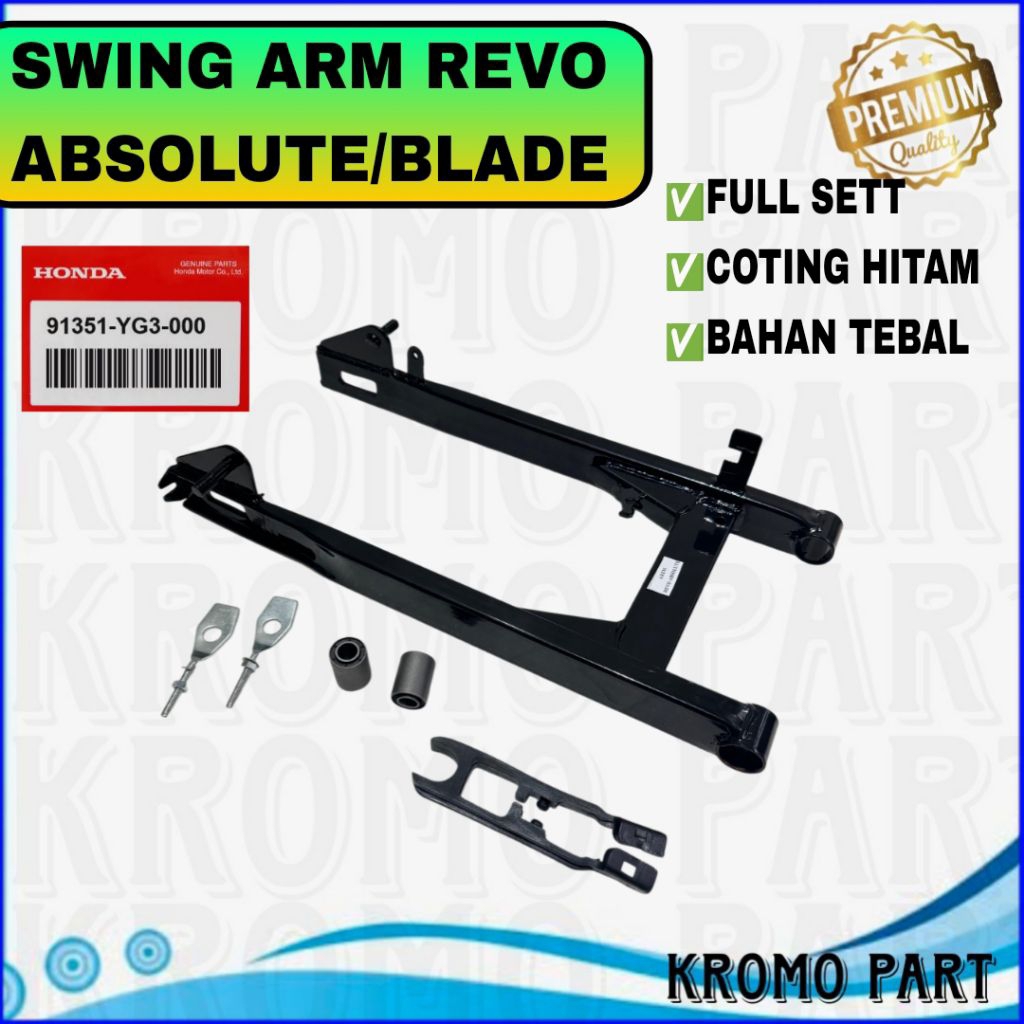 Swing Arm Honda Revo Absolute Revo Lama Blade Lama Hitam