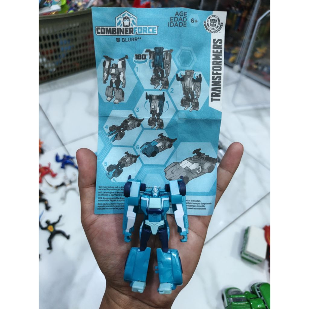 RID combiner force transformers blurr