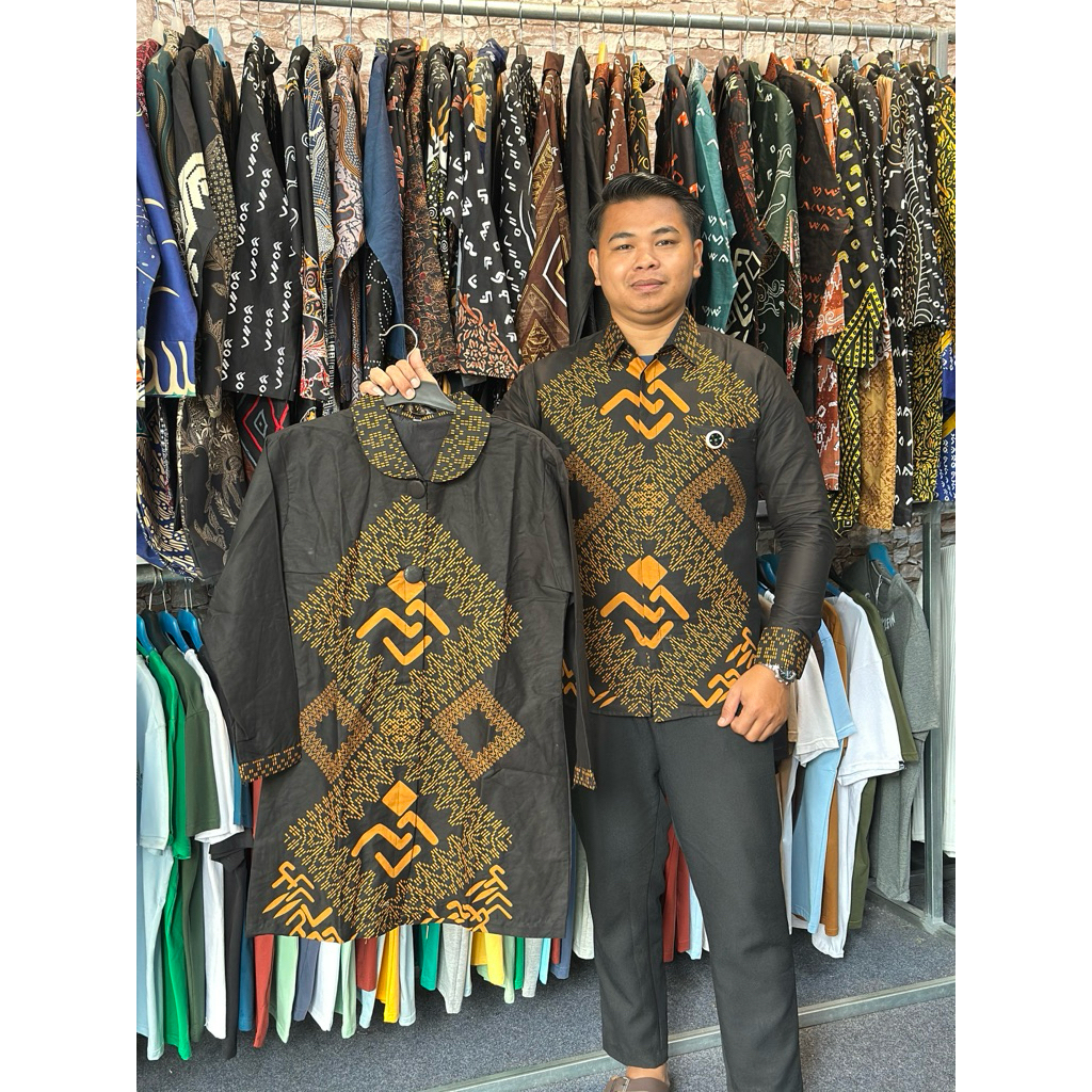 kemeja batik lontara has makassar lontara bugis