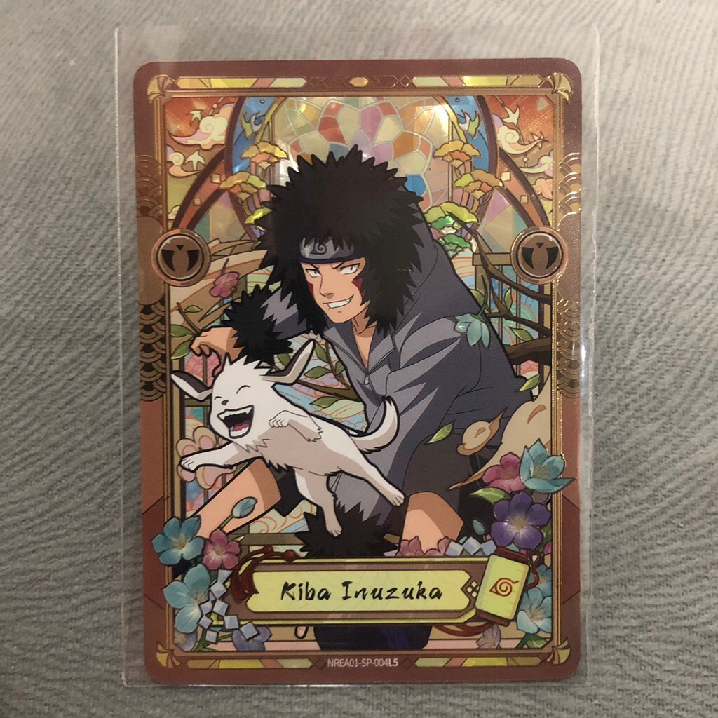 Kartu Naruto Kayou Original SP Kiba English Version T2W8