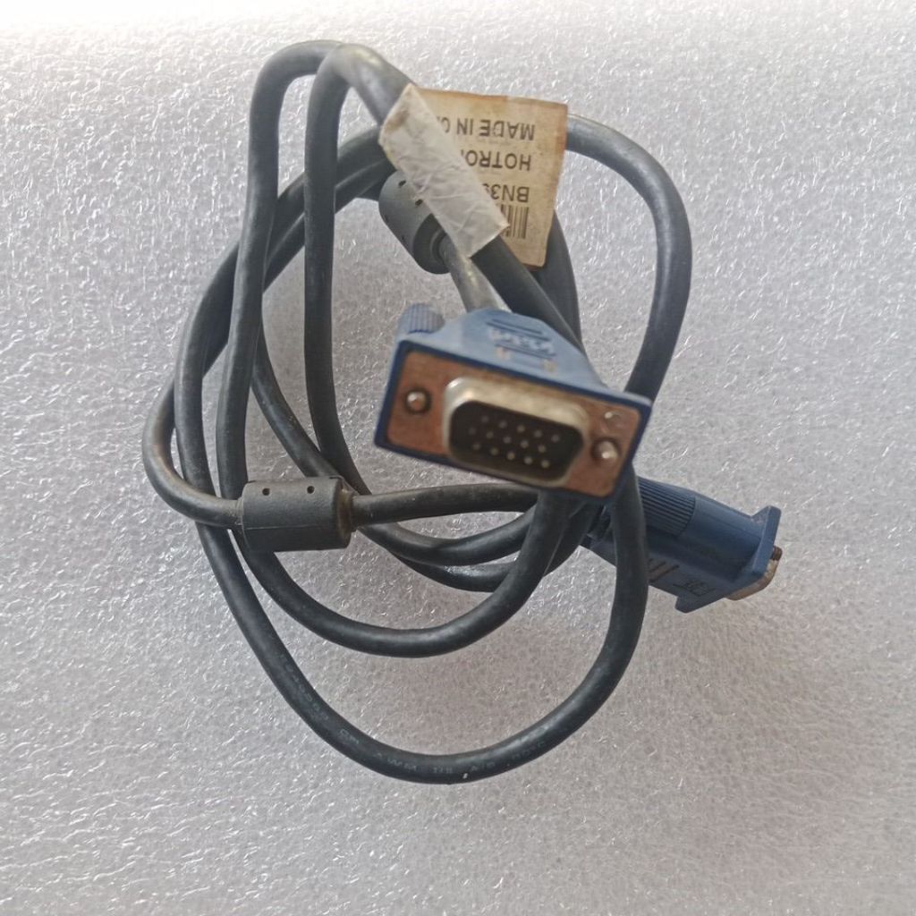 kabel Vga/ Kabel Monitor Komputer Bekas Copotan Original